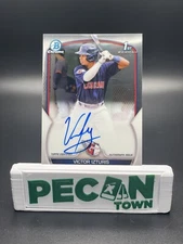 2023 Victor Izturis Bowman Chrome Prospects 1st Chrome Auto CPA-VI Guardians SP