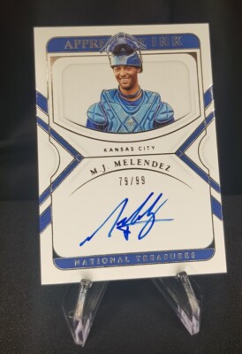 Panini 2022 National Treasures - M. J. Melendez - Apprentice Ink Royals /99