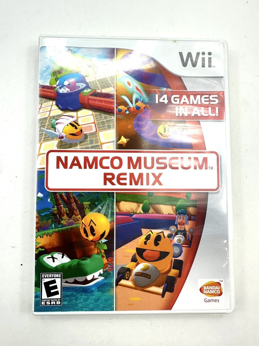 Namco Museum Remix Nintendo Wii 2007 Complete and Tested Video