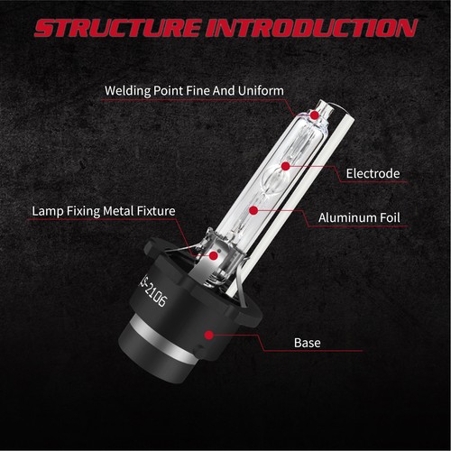 For Lexus LS460 07-2012 Front HID Xenon Headlight Bulb Low Beam Stock Fit Qty2 - Bild 6 von 12