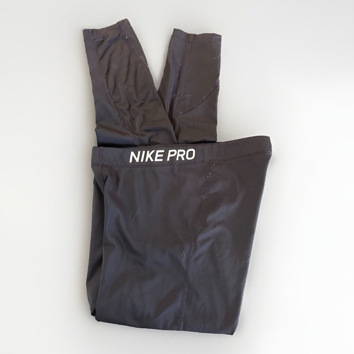 Women's Nike Pro Dri-Fit Training Leggings Black Medium Yoga Pants