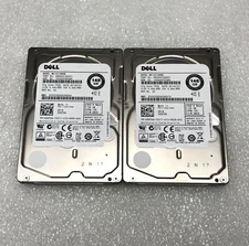 Lot of 2 Toshiba (Dell) MK1401GRRB 146GB 2.5" SAS Enterprise Class HDDs Tested