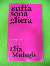 book*LIBRO Elia Malago' BUFFA SONA GLIERA 1978 FORUM QUINTA GENERAZIONE (L21)