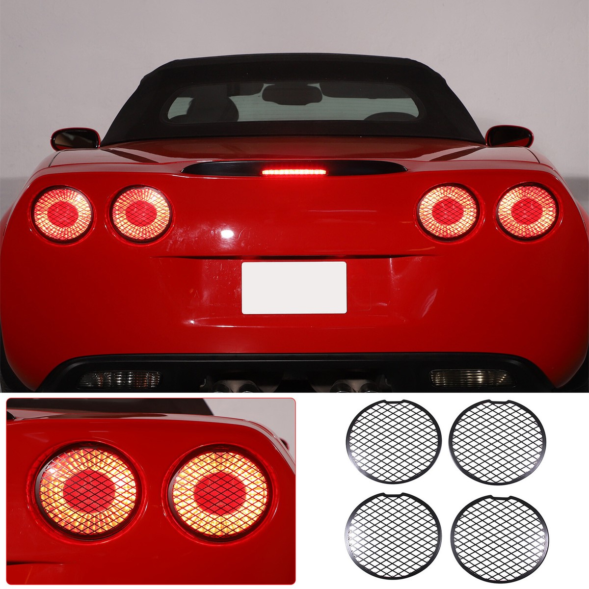 Standard Hood Fender & Mirror Kit | CHEVROLET CORVETTE CONVERTIBLE 2005 Standard Hood Fender & Mirror Kit | CHEVROLET CORVETTE CONVERTIBLE 2005