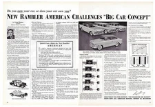 AMC Rambler American Print Ad Vintage Advertisement Classic Car Advertising 1958