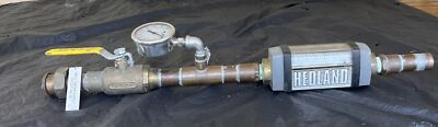 #ad Hedland H705B 010 Variable Area Flow Meter Assembly W Pressure Gauge And Valve $99.00