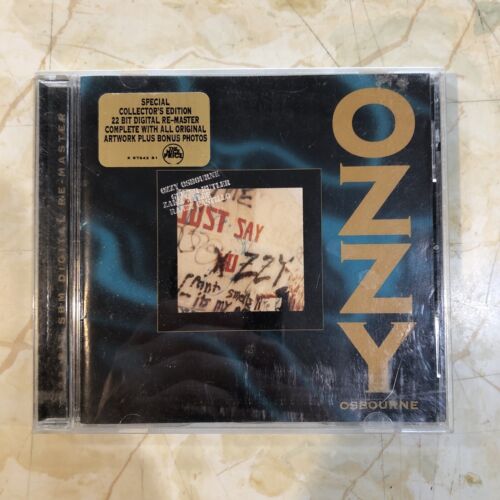 Ozzy Osbourne Just Say Ozzy 22 Bit CD, Like New CD - VG Case