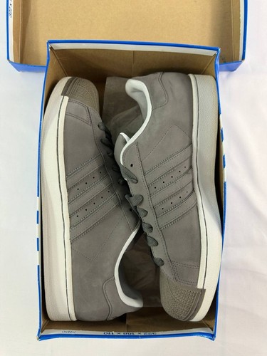adidas Superstar 2 2010 Gray Sneakers G23481 Size 11 RARE - Photo 12/13