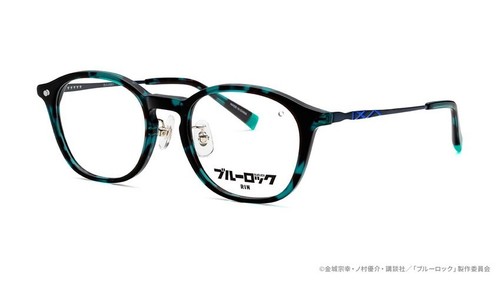 Blue Lock Rin Itoshi Eyeglass Glasses Frame Japan Limited Cosplay - Picture 3 of 10