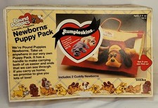 1986 Tonka Pound Puppies "Rumpleskins" Newborn Puppy Pack BOX ONLY 7813