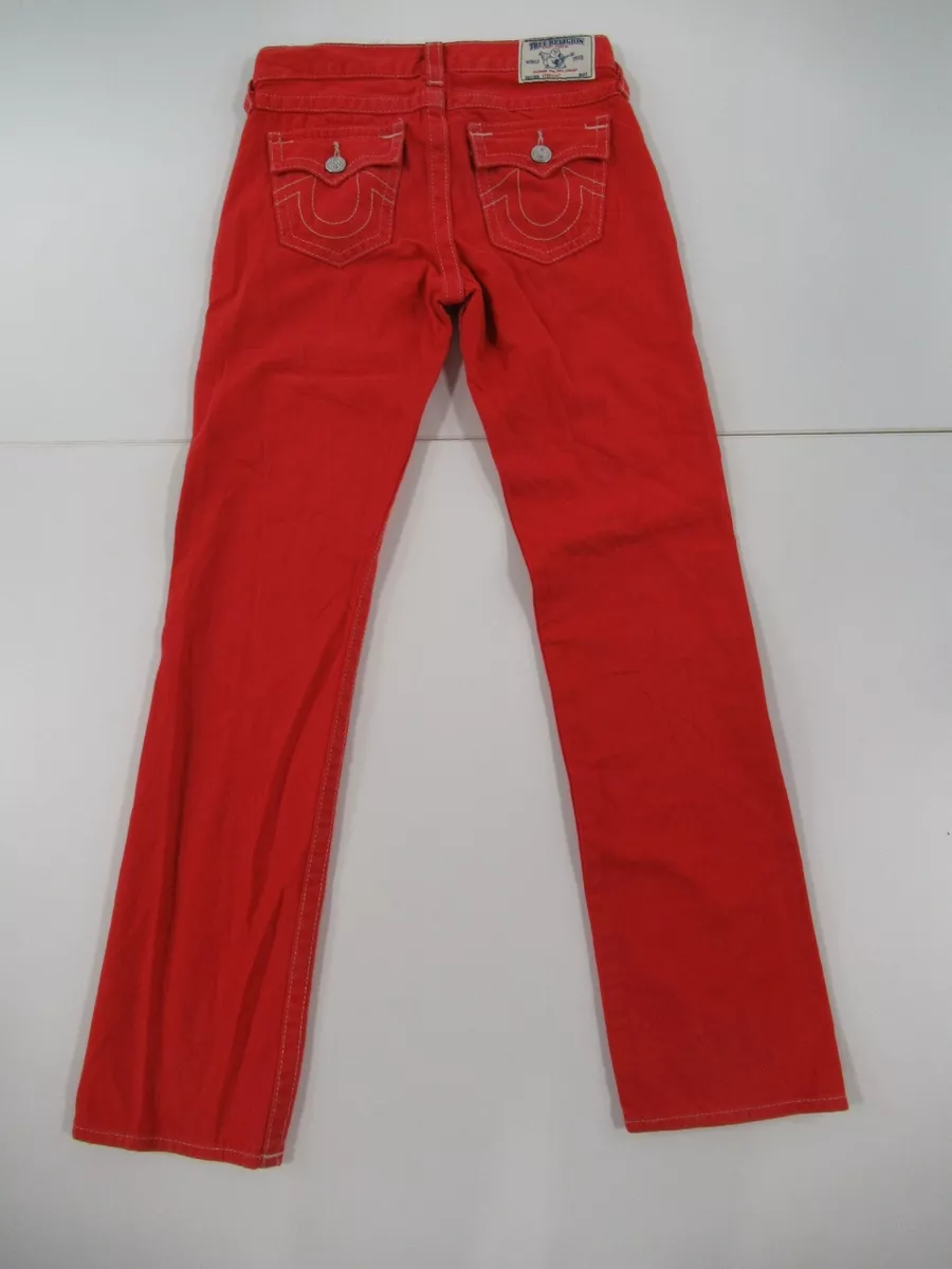 True religion red jeans cheap