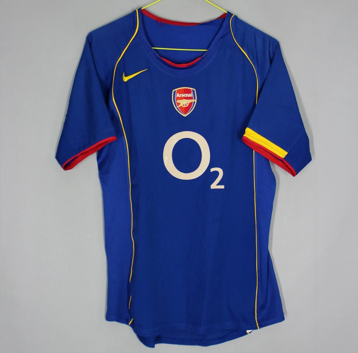 ARSENAL 2004 2005 AWAY FOOTBALL SHIRT SIZE JERSEY NIKE SIZE L KIDS