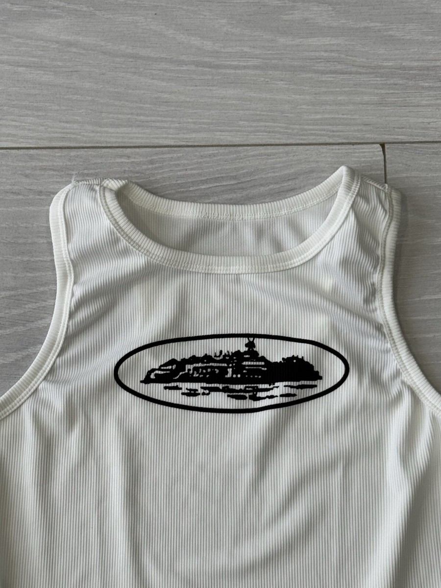 Corteiz Women Avant Garde Big Logo Y2K Tank Top T Shirt | eBay