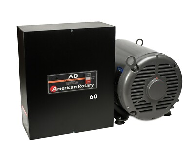 60 HP Rotary Phase Converter AD60 Digital Controls Heavy Duty CNC