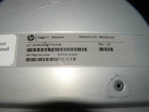 HP QR490-63001 3PAR STORSERV 7200 24 SLOT SFF SAS DRIVE SHELF, 2 x 764w PSU/PDU - Picture 4 of 9