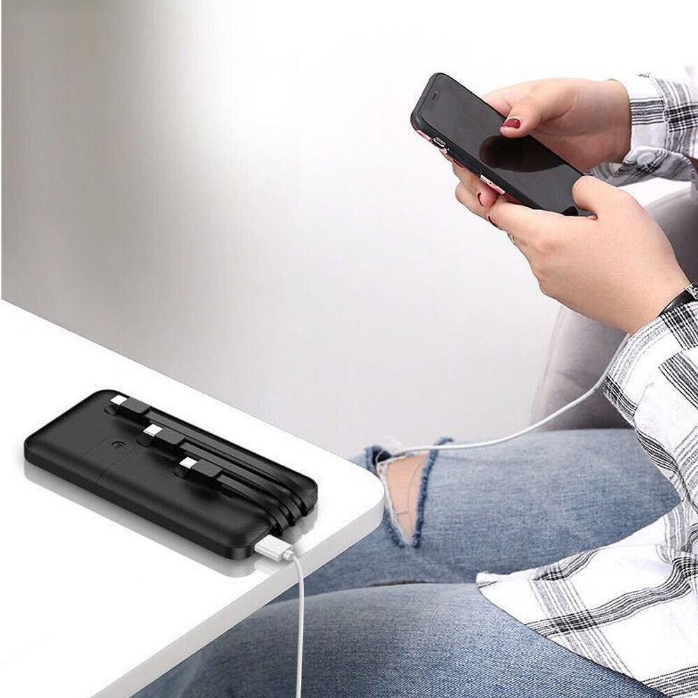 Power Bank 9000000mAh Fast charger Pack USB External Battery For  