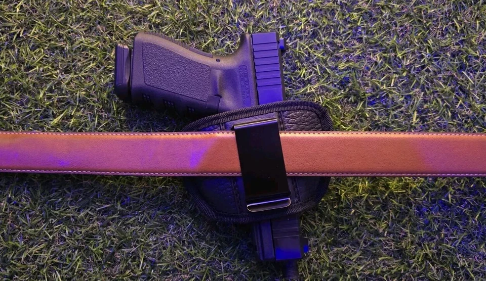 Inside/Outside pants Holster IWB CCW Ambidextrous - Glock 19 22 23 26 27 32 36 - Image 2 of 4