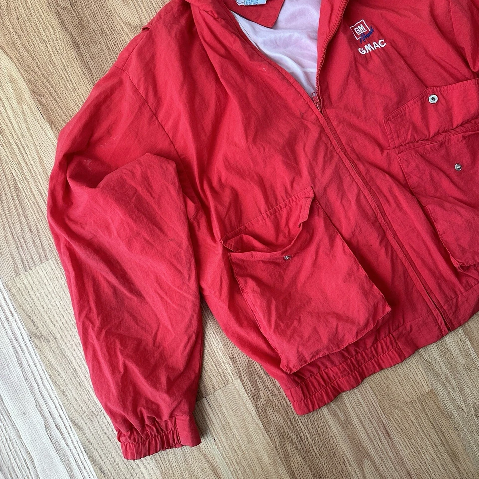 Vintage General Motors "GM Proud" Red Jacket Size L Rare Foto 2 de 4