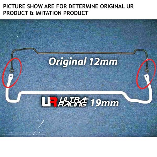 MITSUBISHI EVO 7/8/9 CT9A 01-07 ULTRA RACING 4 POINT FRONT TORSION 4" WIDE BRACE - Bild 10 von 12