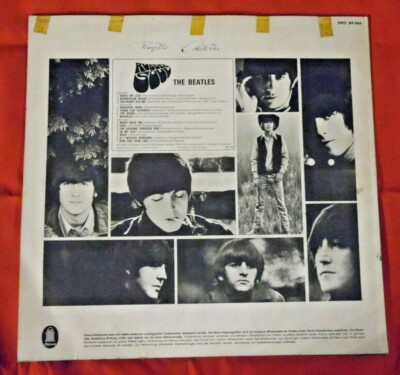 LP : The Beatles , Rubber Soul , Odeon SMO 84066 , 1965 , Made in