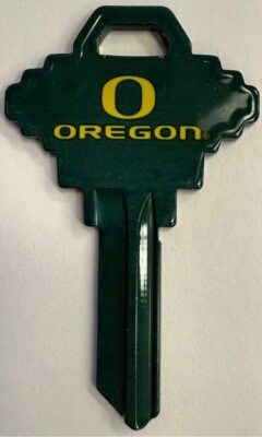 Oregon University Go Ducks House Key Blank Schlage SC1 Keyway ...