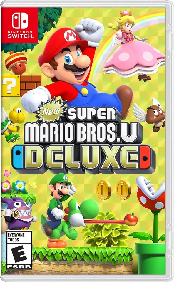 New Super Mario Bros. U Deluxe Nintendo Switch Video Game Brand New