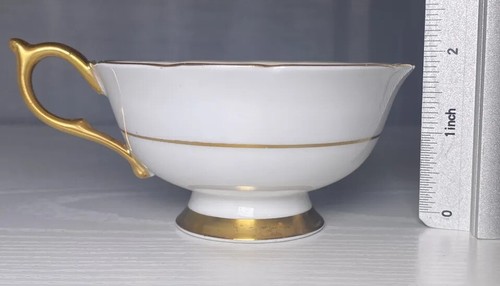 Vintage Paragon China Cobalt Blue Gold Ornate Lace Teacup & Saucer England - Picture 18 of 23