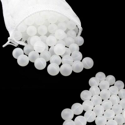 Sous Vide Cooking Balls BPA Free 20mm 250 Balls with Mesh Drying Bag for Anova J