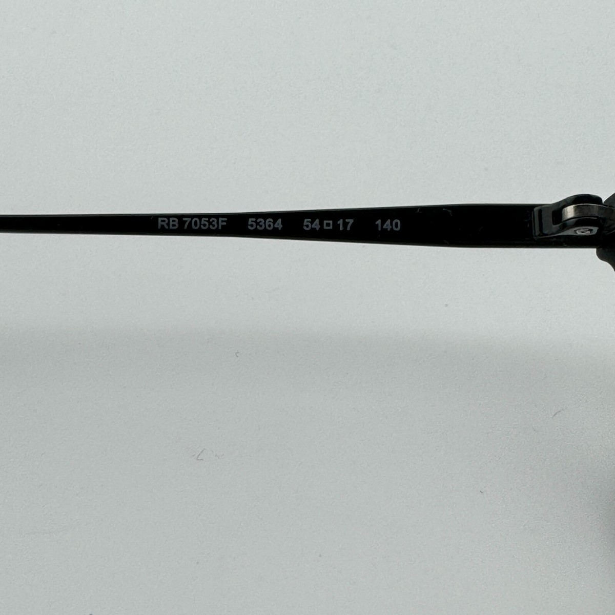 Ray Ban‎ RB7053F 5364 Mens Dark Brown Eyeglasses Frames 54-17-140 H13243 Ray-Ban RX7047 Brown/Tortoise Eyeglasses | Includes FREE Rx  main image 2