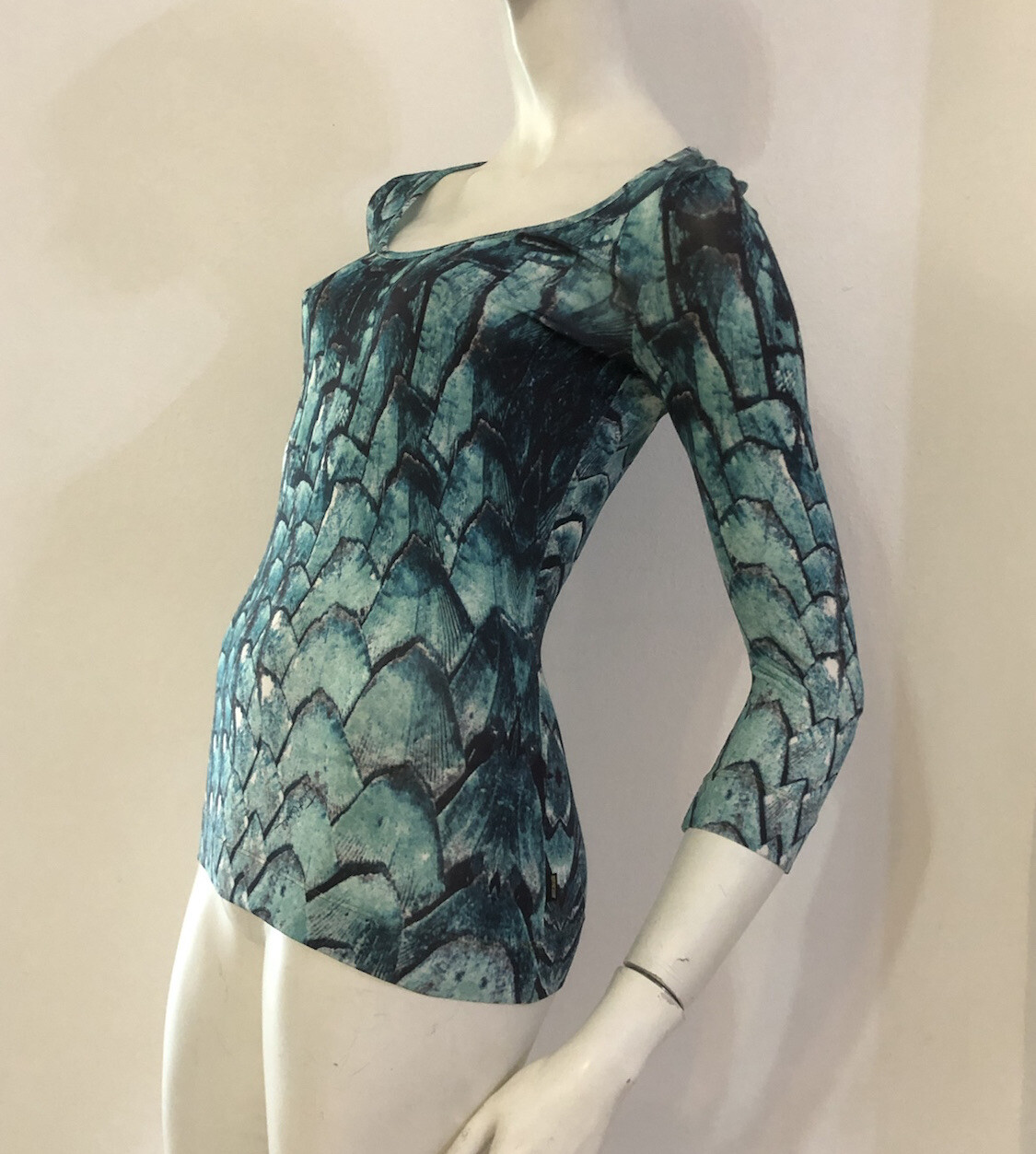 JUST CAVALLI blue blue python pattern blue blue b… - image 3