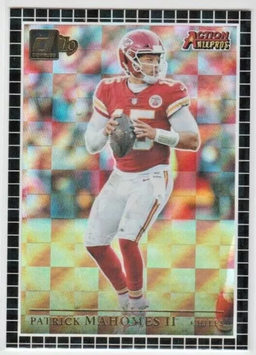 Patrick Mahomes trading card