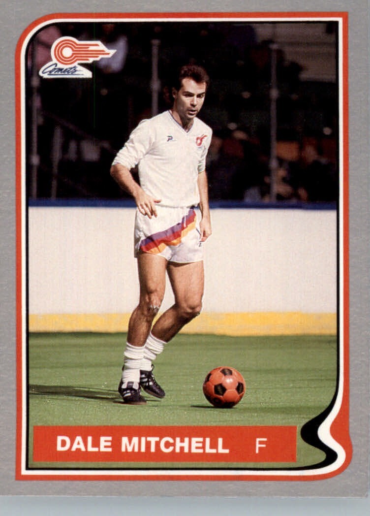 1987-88 Pacific MISL  / NASL / NPSL -  Kansas City Comets -  #72  Dale Mitchell