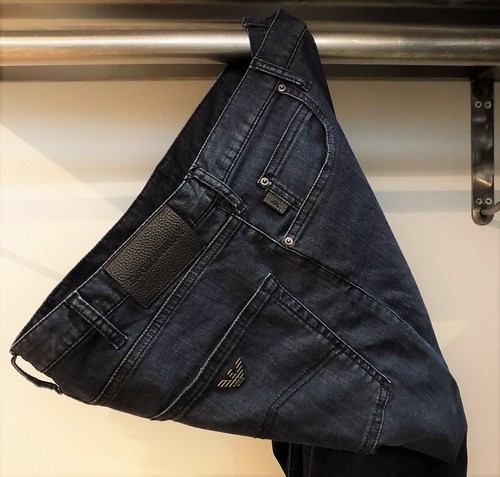 Jeans 5 Pockets Pant j45 Regular Emporio Armani Men 3h1j45 1d5pz 0942 | eBay