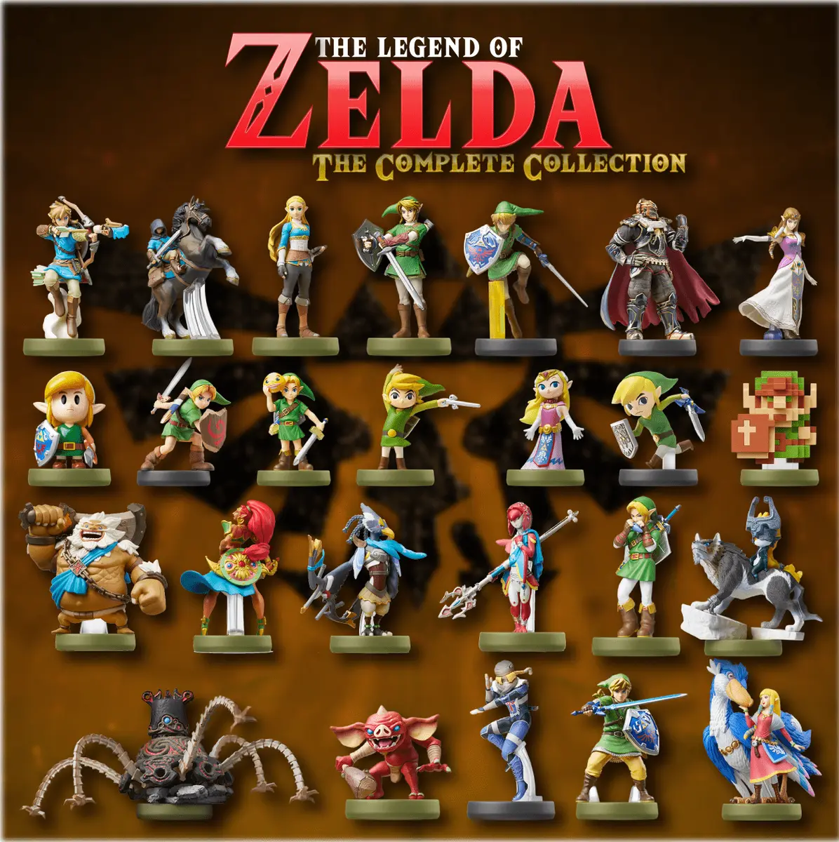 Legend of Zelda Amiibo Coins - All 25 Characters Included Value Bundle