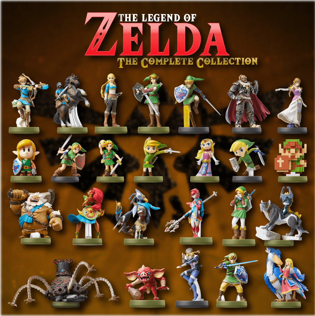 Legend of Zelda Amiibo Coins - All 25 Characters Included Value Bundle