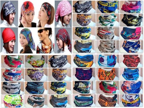Unisex Multipurpose Neck Gaiter Face Scarf Sun Shield Windproof Headwea 026 - Picture 11 of 18