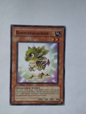 🦖Babycerasaurier POTD Common Near Mint 1.Auflage Yu Gi Oh Sammlung Selten🦖