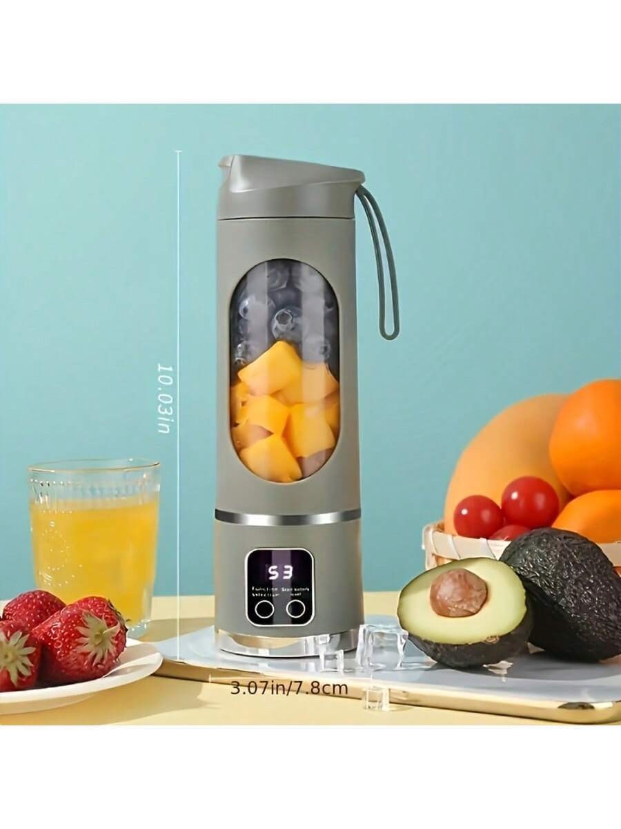 Portable Fruit Juicer Smoothies Mixer Two Cup USB Rechargeab