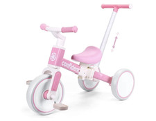 3 in 1 Toddler Bike T07A Kids Pink Tricycle 1-4 Years Toddler Tricycle