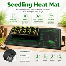 Seedling Heat Mat Seed Starter Pad Germination Propagation Animal Heating Pad UK