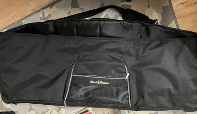 Road Runner Keyboard Bag Deep 76 Key Black Soft Case W Strap