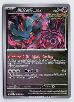 Flutter Mane - TEF #078/162 SV05: Temporal Forces Reverse Holo NM