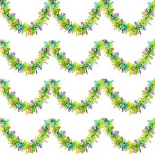 4 Strings Total 26.3 ft Easter Tinsel Garlands - Each 6.6ft Colorful Fringe