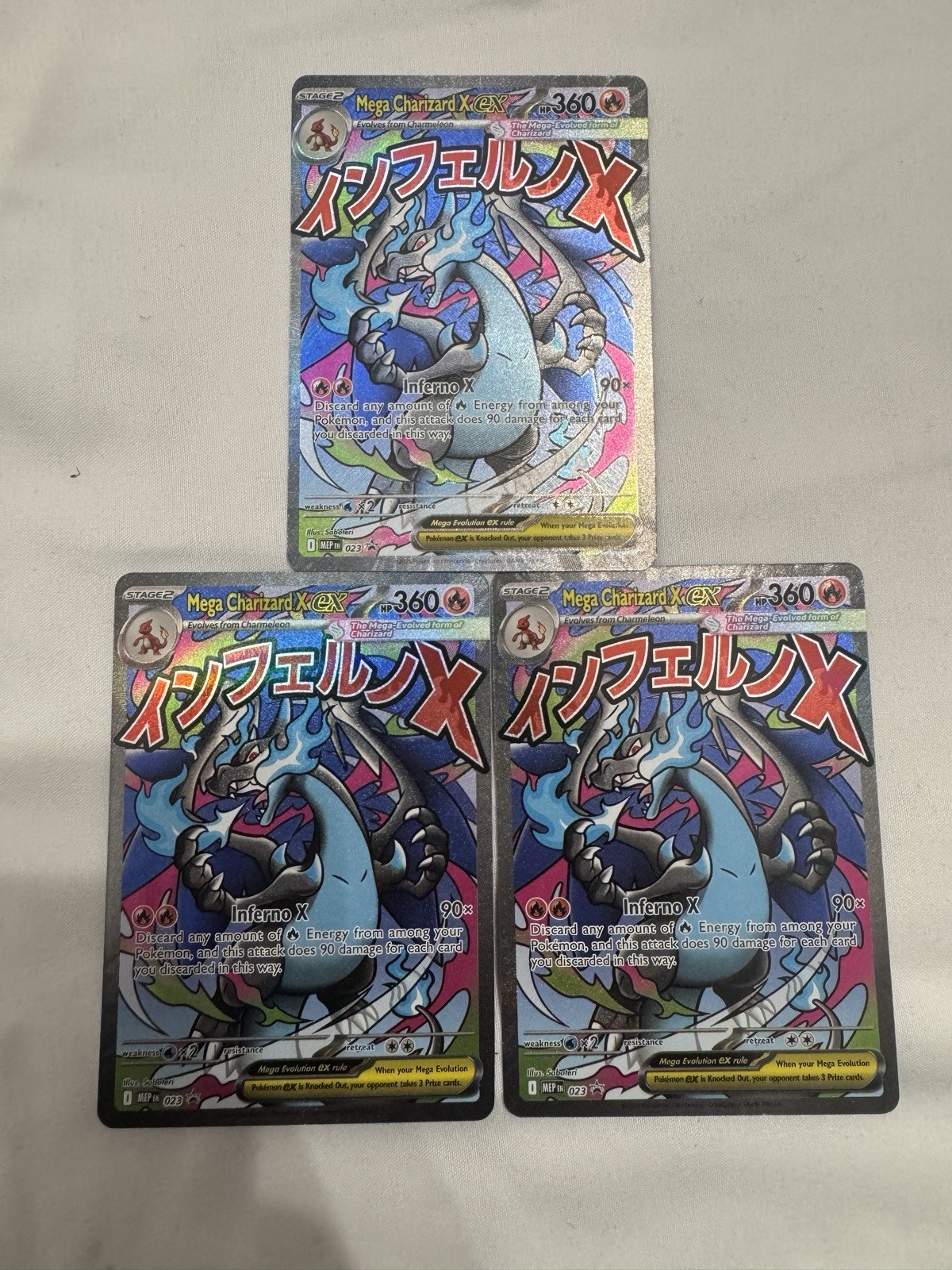 Mega Charizard X ex 023 Pokemon Mega Evolution Promo
