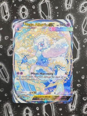   Handgemacht: Mega Altaria | Custom Fan Karte | Stars Holo Design