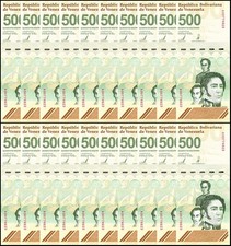 Venezuela 500 Bolivar Digital (Digitales), 2023, P-121, Used X 20 PCS