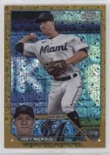 2023 Topps Chrome Update Gold Mini-Diamond Refractor 16/50 Joey Wendle 17hq