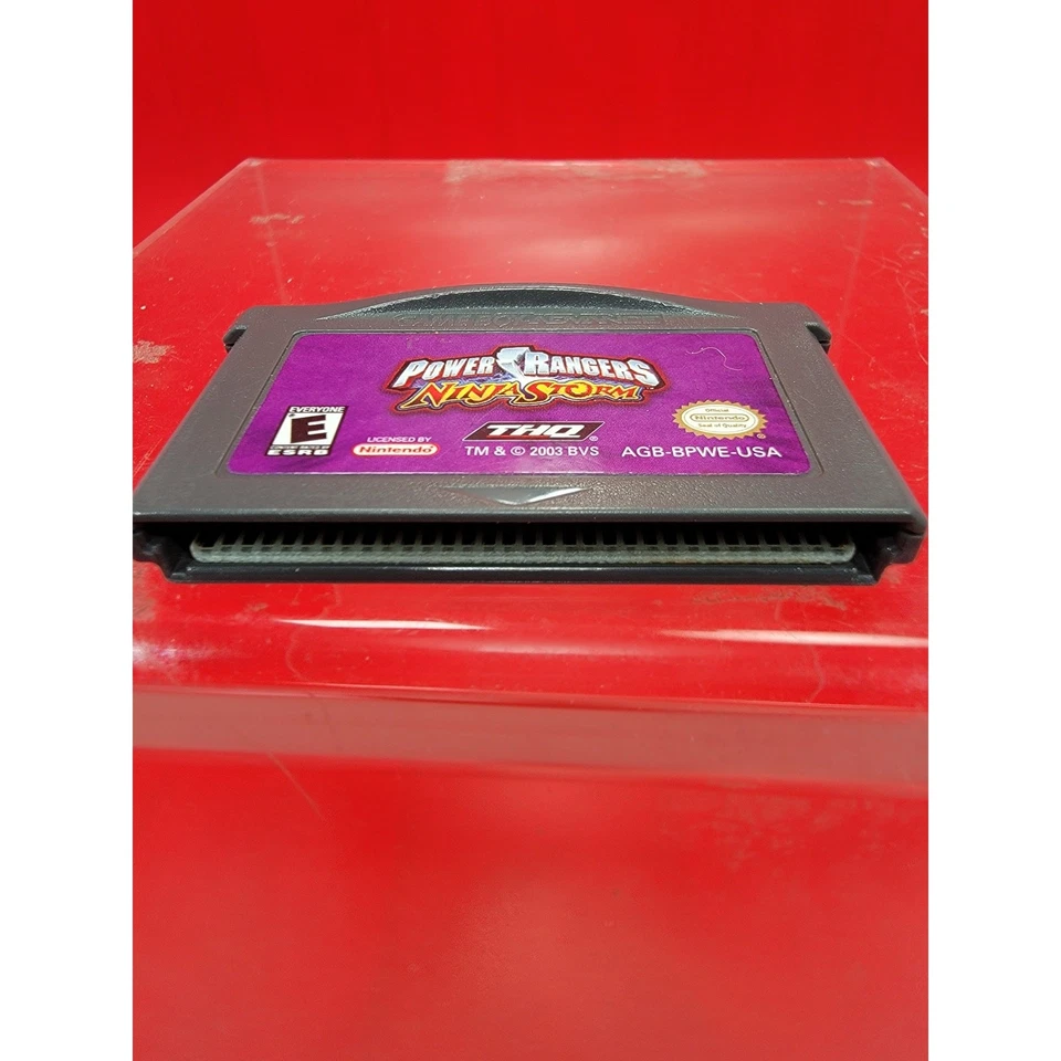 Power Rangers Ninja Storm Nintendo Game Boy Advance, GBA 2003 подлинный - Изображение 3 из 3