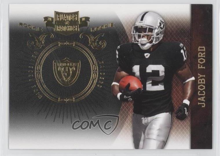 2010 Panini Plates & Patches Infinity Gold 48/50 Jacoby Ford #141 Rookie RC 1u6