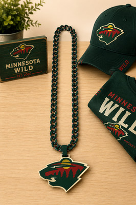 Minnesota Wild Inspired Pendant Necklace
